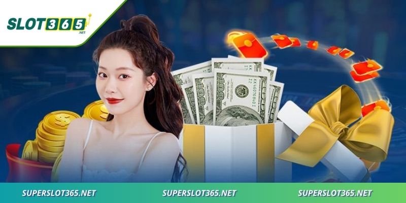 Bảng giờ vàng nhận khuyến mãi SLOT365 cực hấp dẫn